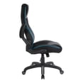 thumbnail image 2 of Xeno Chaise de Gaming en Similicuir Noir et Bleu, 2 of 7