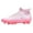 Pink, variant on Mens high-top soccer cleats turf football shoes big lightweight youth professional indoor outdoor AG black