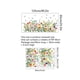 thumbnail image 4 of Pegatinas de pared de plantas, flores y mariposas, jardín, pegatinas de pared de flores, arte de pared de mariposas volando, 4 of 5