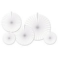 thumbnail image 2 of Partypro 52180-W Accordion Paper Fans White (5 Ct), 2 of 2