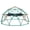 Coffee+Green (with Hammock), variant on LuckyNote 13ft Geometric Dome Climber Play Center, Kids Climbing Dome Tower, Rust & UV Resistant Steel Supporting 1000 lbs, Coffee+Green