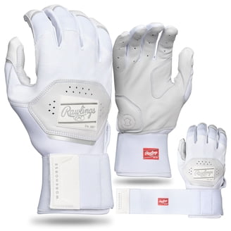 Rawlings Workhorse Compression Strap Batting Gloves | Black | LRG