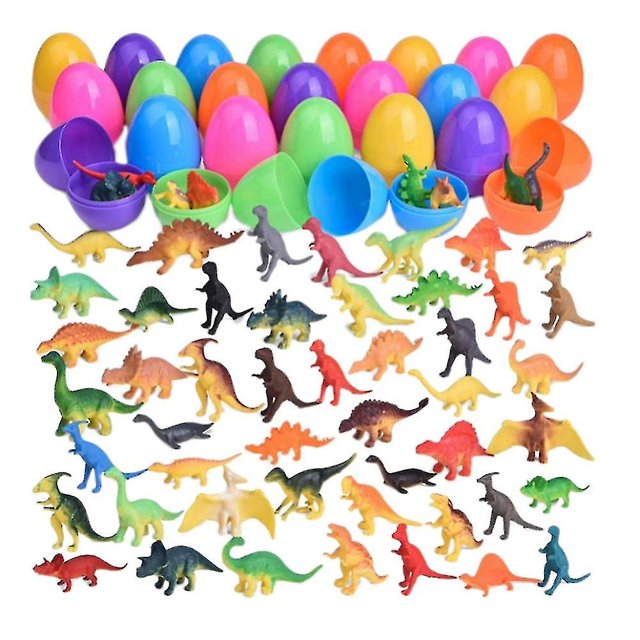 4 unids/set agua mágica creciente huevo de dinosaurio para incubar juguete colorido para niños
