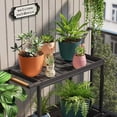 thumbnail image 2 of 8"x8" Self Watering Plastic Plant Pots, Durable Breathable Flower Planters, Indoor Outdoor Universal Use, Convenient Water Absorption Design for Garden Balcony Home Plant Cultivation, 2 of 4