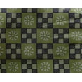 thumbnail image 4 of oneOone Georgette Viscose Fabric Geometric & Floral Block Printed Craft Fabric BTY 42 Inch Wide, 4 of 4