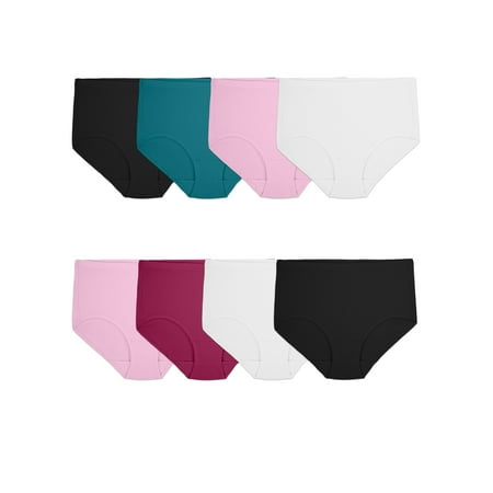 

Fruit of the Loom Women s Breathable Cotton-Mesh Brief Underwear 6+2 Bonus Pack Sizes 6-10