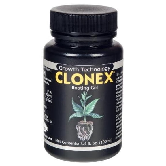 Clonex Rooting Gel 100ml - Plant Propagation Cloning Hydroponics - Ideal for Seedlings Cuttings & Plant Starts - Professional Strength Root Development Formula