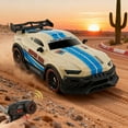 thumbnail image 3 of Liyamei Color Changing Remote Control With Control 6 Channel 2.4 RC Drift With Lights 2 Tire & 4 Cones High Speed Racing For Boys Birthday For Kids, 3 of 5