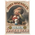 thumbnail image 2 of R.A. Liebler 11x14 Gold Ornate Wood Frame and Double Matted Museum Art Print Titled - John Roessle's Premium Lager Beer (1877), 2 of 4