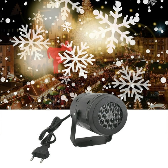 Lolmot Projecteur de Lumières de Noël en Plein Air: Minetom A Mené la Neige Tournante Imperméable