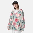thumbnail image 3 of Disketp Roses and Butterflies for Men's Sun Protection Hoodie Performance Long Sleeve Fishing Outdoor Lightweight-Small, 3 of 7