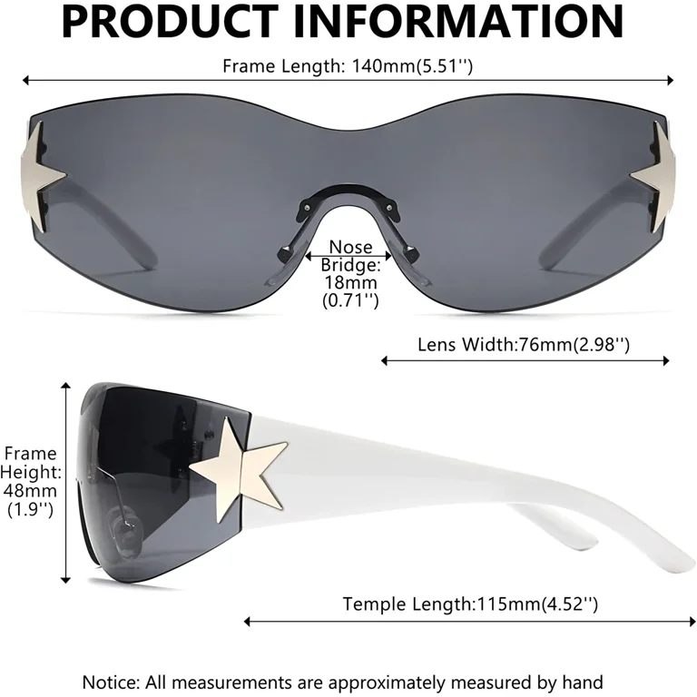 Prada Y2K Women's Wrap Sunglasses. Certified Authentic With Case