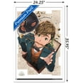 thumbnail image 4 of The Wizarding World: Dynasty Designs - Newt Scamander Wall Poster, 22.375" x 34" Framed, 4 of 5