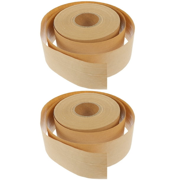 BRIGHTFUFU 2 Rolls Cape de marcos auto adhesivos Cinta de retroceso Cinta de marco Cinta de papel Roll