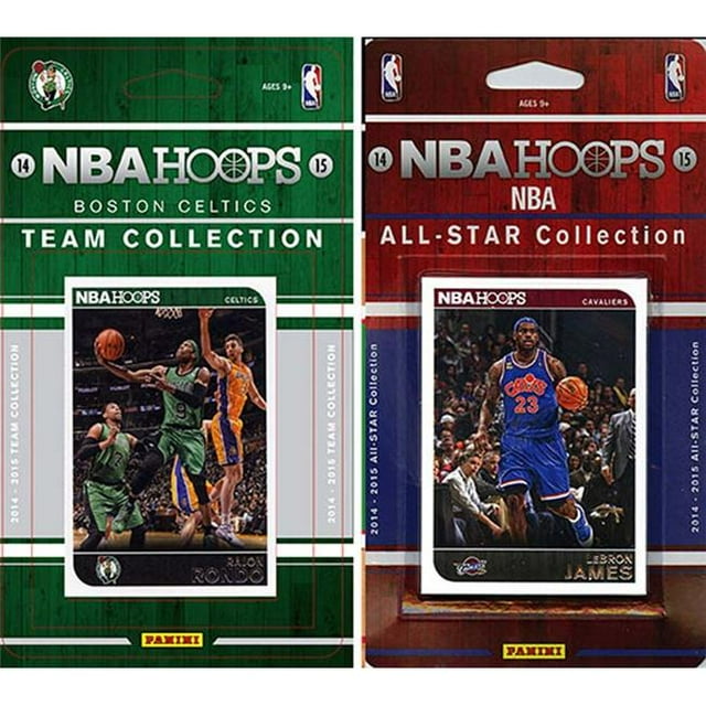 CandICollectables 2014CELTICSTS NBA Boston Celtics Licensed 2014-15 Hoops Team Set Plus 2014-15 Hoops All-Star Set