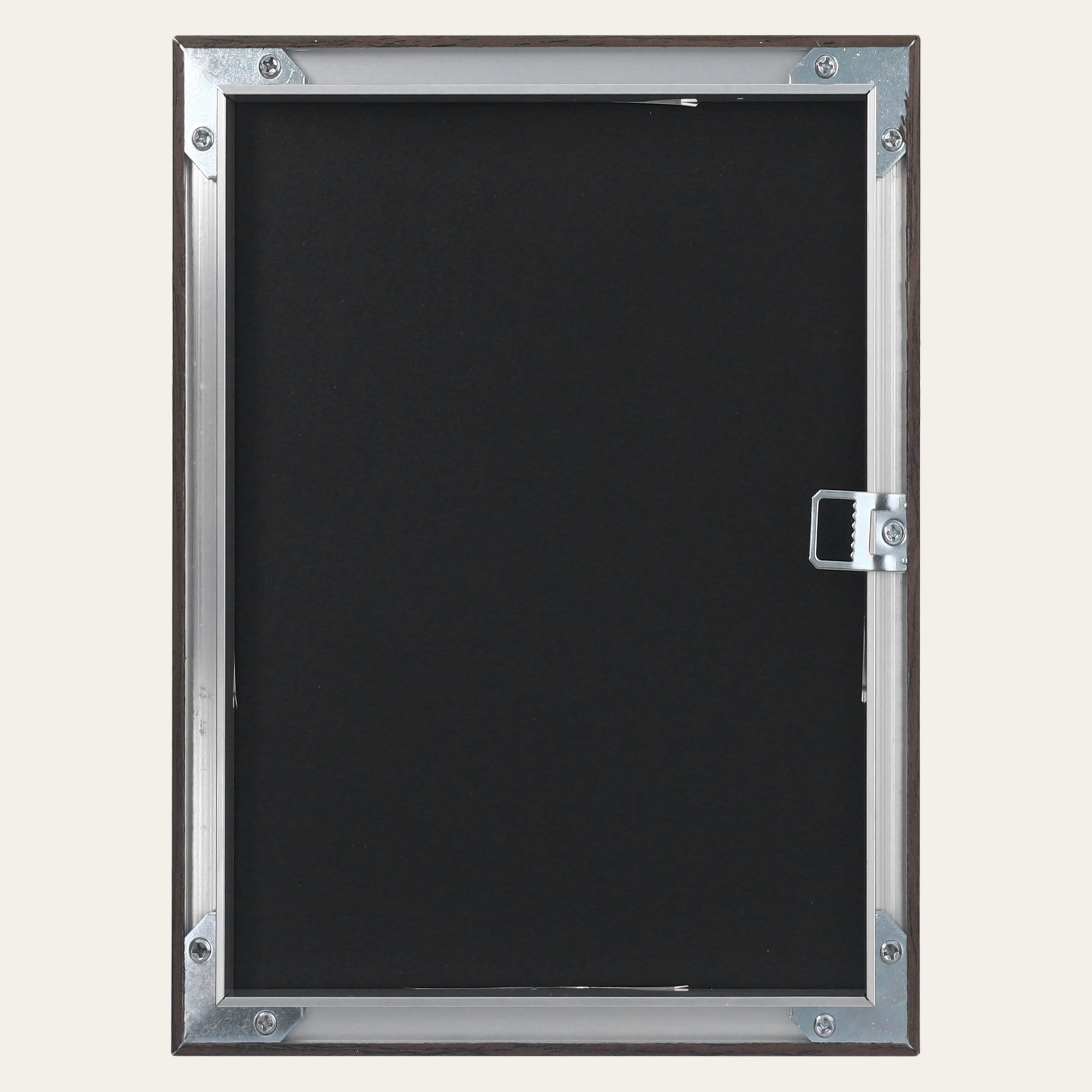 Unique Bargains Aluminum Picture Frame for Wall Decor Silver 4x6