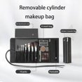 thumbnail image 5 of Organizador de brochas de maquillaje con tapa,Estuche para brochas de maquillaje negro a prueba de polvo,Bolsa para brochas de maquillaje con cubierta, 5 of 5