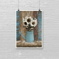 thumbnail image 6 of Farmhouse Sunflower Wall Art Rustic Flowers Painting Country Yellow Flower Poster Bathroom Decor Wood \u200bArtwork Picture Canvas Painting Home Decor For Bedroom Living Room 12X16 inch Frameless, 6 of 7