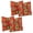 Farrington Terrace, variant on 19-inch Squared Spun Polyester Tufted Dining Chair Cushion (Set of Two) - Monserrat Sangria
