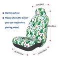 thumbnail image 3 of Fotbe Cactus Plants Funda para Asiento de Auto con Estampado – Impermeable y Antisudor – Ajuste Universal, Lavable a Máquina, Antideslizante (1 Pieza), 3 of 5