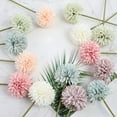thumbnail image 4 of 12pcs Artificial Chrysanthemum Ball Flowers: Realistic Decor for Every Occasion, 4 of 11