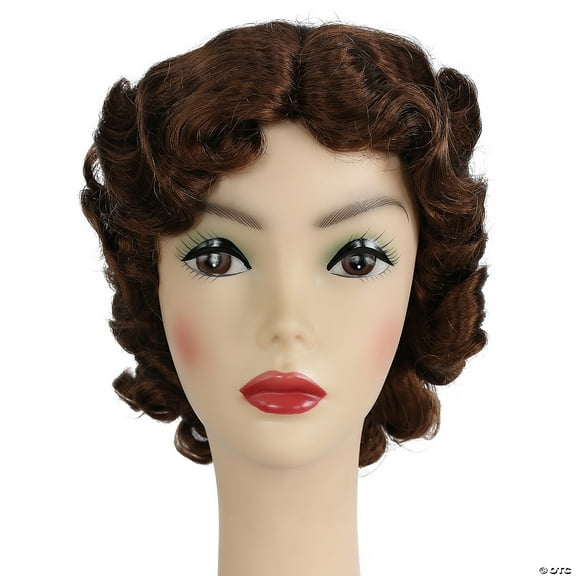 1930s Fingerwave Fluff Wig