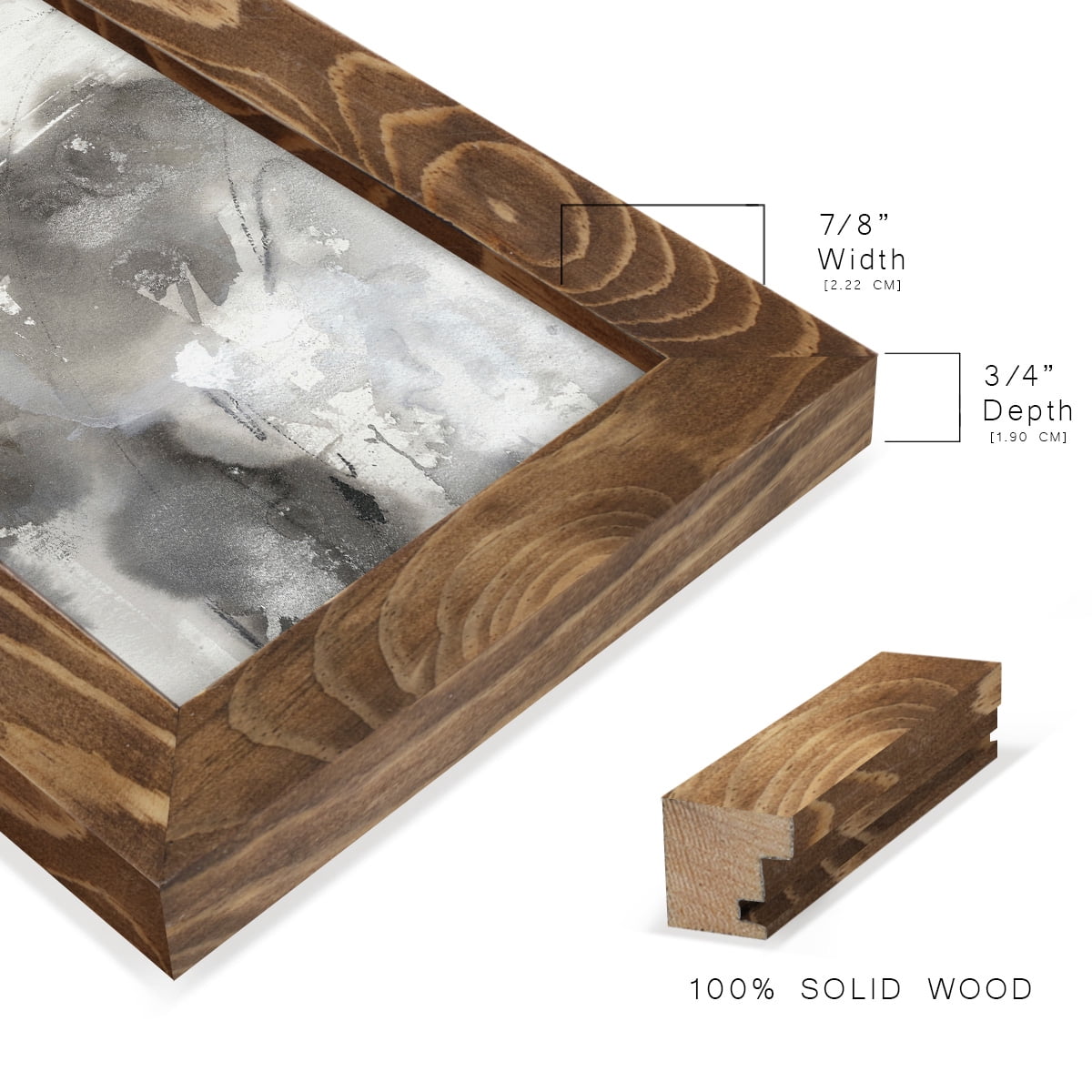Mystical Objects I - Framed Print w/glass - Walnut