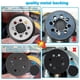 thumbnail image 3 of Almohadilla De Repuesto Para Lijadora Orbital Con Respaldo Metal,4 Piezas, MáS Resistente, Almohadilla Lija Con Gancho De 8 Orificios De 5 Pulgadas Para DWE6421 6421K DWE6423 6423K, 3 of 6