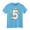 Light Blue, variant on Huowey Kids Shirt 5Th Birthday Short Sleeve Excavator Graphic Shirt Boy Third Outfit Toddler Gift Baby Tshirt Party Shirts Tee Shirts Tops,Black,3-4 Years