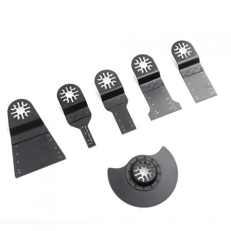 

Black Oscillating Multitool Oscillating Saw Blades 10mm/20mm/32mm/45mm/65mm/88mm For Home Improvement Applications