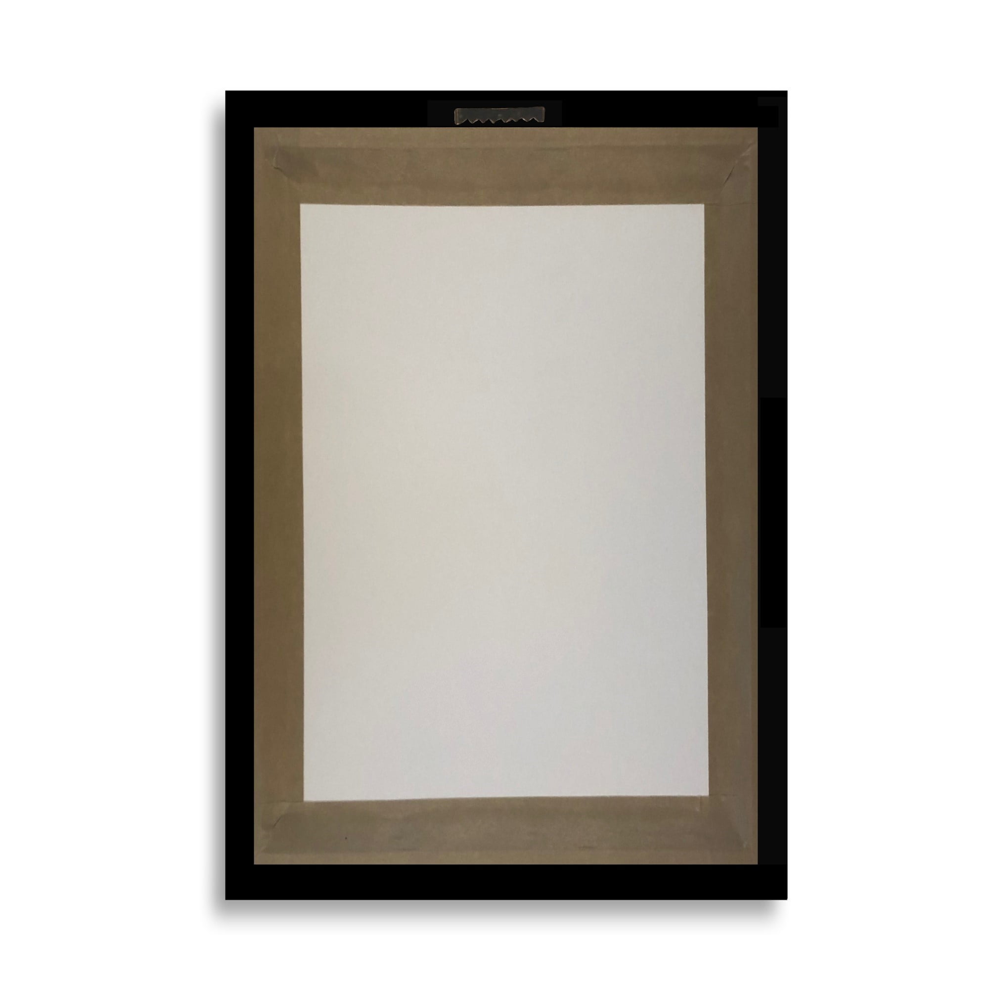Wynwood Studio 'Bunny Ears' Animals Framed Wall Art Print - Gray, White