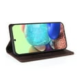 thumbnail image 4 of Wallet Cover for Samsung A71 Case 4G, Credit Card Slot Stand Slim Premium PU Leather & Soft TPU Back Shockproof Flip Folio Book Magnetic Cover For Samsung Galaxy A71 4G,Brown, 4 of 14