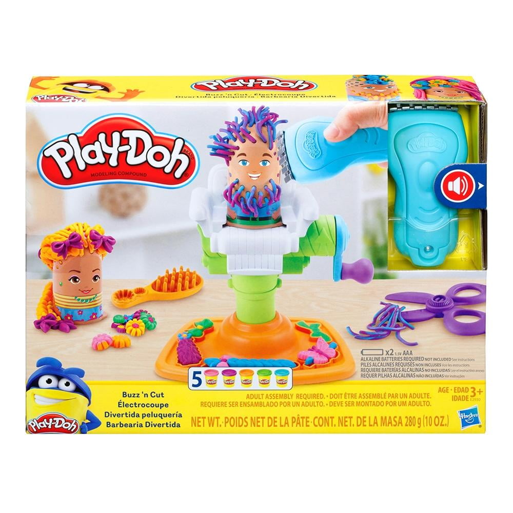 Set de Juego Play-Doh Hasbro Divertida Peluquería Electrónica