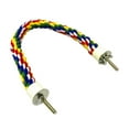 thumbnail image 1 of Percha de cuerda para pájaros Accesorios para pájaros Soporte para trepar Suministros para mascotas colgantes Trenzado para 40cm, 1 of 9