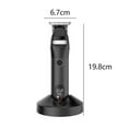 thumbnail image 2 of Professional Hair Clippers For Men - Electric Trimmer With 3 Guide Combs For Professional Barbers Red, 2 of 5