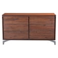 thumbnail image 3 of ZUO Perth 6 Drawer Dresser in Chestnut, 3 of 7