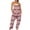 Pink women's jumpsuit, variant on Dyegold Jumpsuits for Women Casual, Women's Sleeveless Vintage Floral Print Wide Leg Jumpsuit With Pockets Casual Summer Trouser Long Pants V Neck Romper