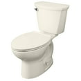 thumbnail image 6 of American Standard Cadet Pro 2-Piece 1.28 GPF Single Flush Elongated Toilet with 12 in. Rough-In in Linen, 6 of 9