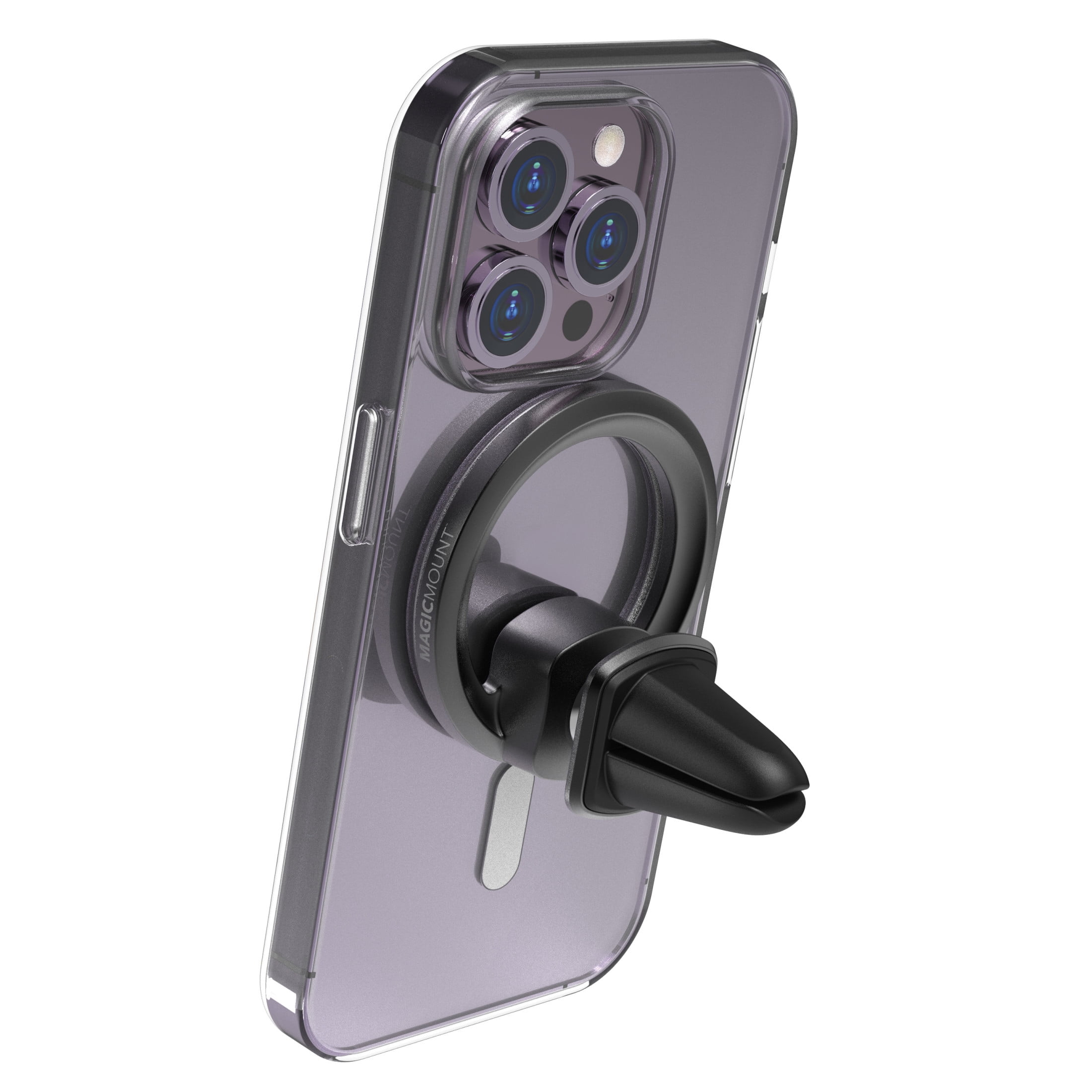 Scosche MEMSVBK-SP Elite2 Magnetic Phone Vent Mount MagSafe Comp W/ iPhone 12 & Up Black