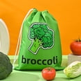 thumbnail image 4 of Reusable Produce Storage Bag, Large Breathable Drawstring Bags for Fruits Vegetables Keep Food Fresh Kitchen Food Storage Bag, 4 of 7