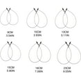 thumbnail image 4 of HUGFEGWE 5000pcs/box Tag Pin Swing Ticket Snap Fastener Hangtags Lanyard Hanging Rope Tag Line for Garment Ta CJB91-62830, 4 of 6
