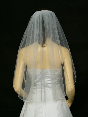 1t ivory wedding veil