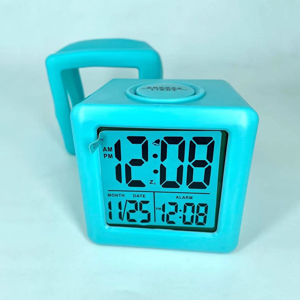 Silicone Alarm Clock With Silicone Protective Sleeve Led Alarm Clock