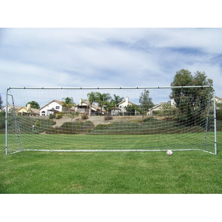 Heavy Duty Steel Soccer Goal - PASS 21 X 7 X 5 Ft Official Youth Modified Size. Heavy Duty Steel Soccer Goal w/ Net. Regulation Youth Modified FIFA/MLS League Size Goals. Professional Practice Training Aid. 21 X 7, 21x7 Soccer Goal