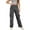 Grey, variant on High Waist Women's Wide Leg Trousers Straight Leg Work Pants Stylish Casual Pants For All Seasons Cropped Pants for Women Casual Business Casual Pants for Women Petite Womens Casual Pants Romper