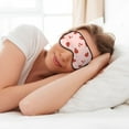 thumbnail image 6 of Fuzoiu Ladybug With Flower Print Sleep Masks,Eye Masks with Adjustable Strap for Sleeping,Night Eye Shade for Women Men,Eye Cover for Full Night's Sleep, Travel and Nap, 6 of 7