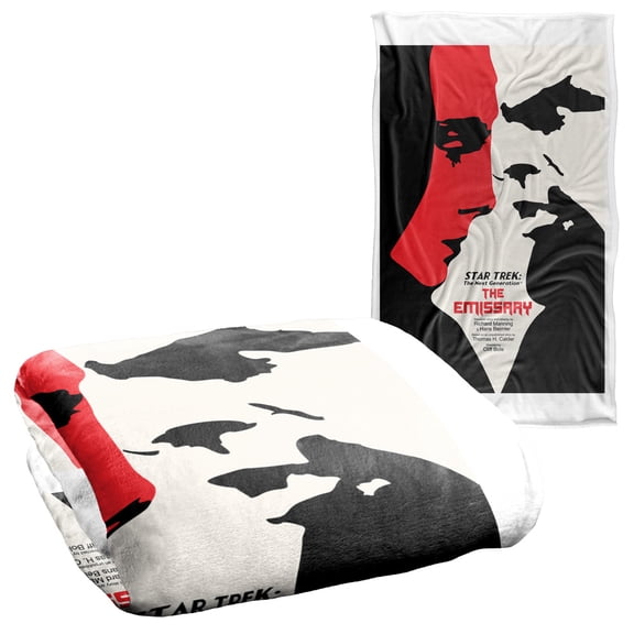 Star Trek The Next Generation Season 2 Episode 20 Silky Touch Super Soft Throw Blanket 36" x 58"