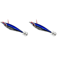thumbnail image 1 of Señuelo Pesca Luminoso Anzuelos Calamar Anzuelo Artificial Cebos Jigging () Azul, 1 of 4