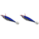 thumbnail image 1 of Señuelo Pesca Luminoso Anzuelos Calamar Anzuelo Artificial Cebos Jigging () Azul, 1 of 4