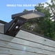 thumbnail image 3 of Advancent ABS PC Luz de pared con energía solar Desmontable Recargable Funciona con IP65 Detección de movimiento a prueba de agua Lámpara de Iluminación y accesorios Blanco 6000K Advancent HA073290-02, 3 of 6